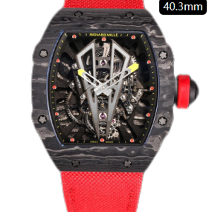 RM27-03 Black NTPT Carbon Fiber Case