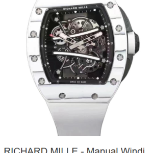 White Rubber strap